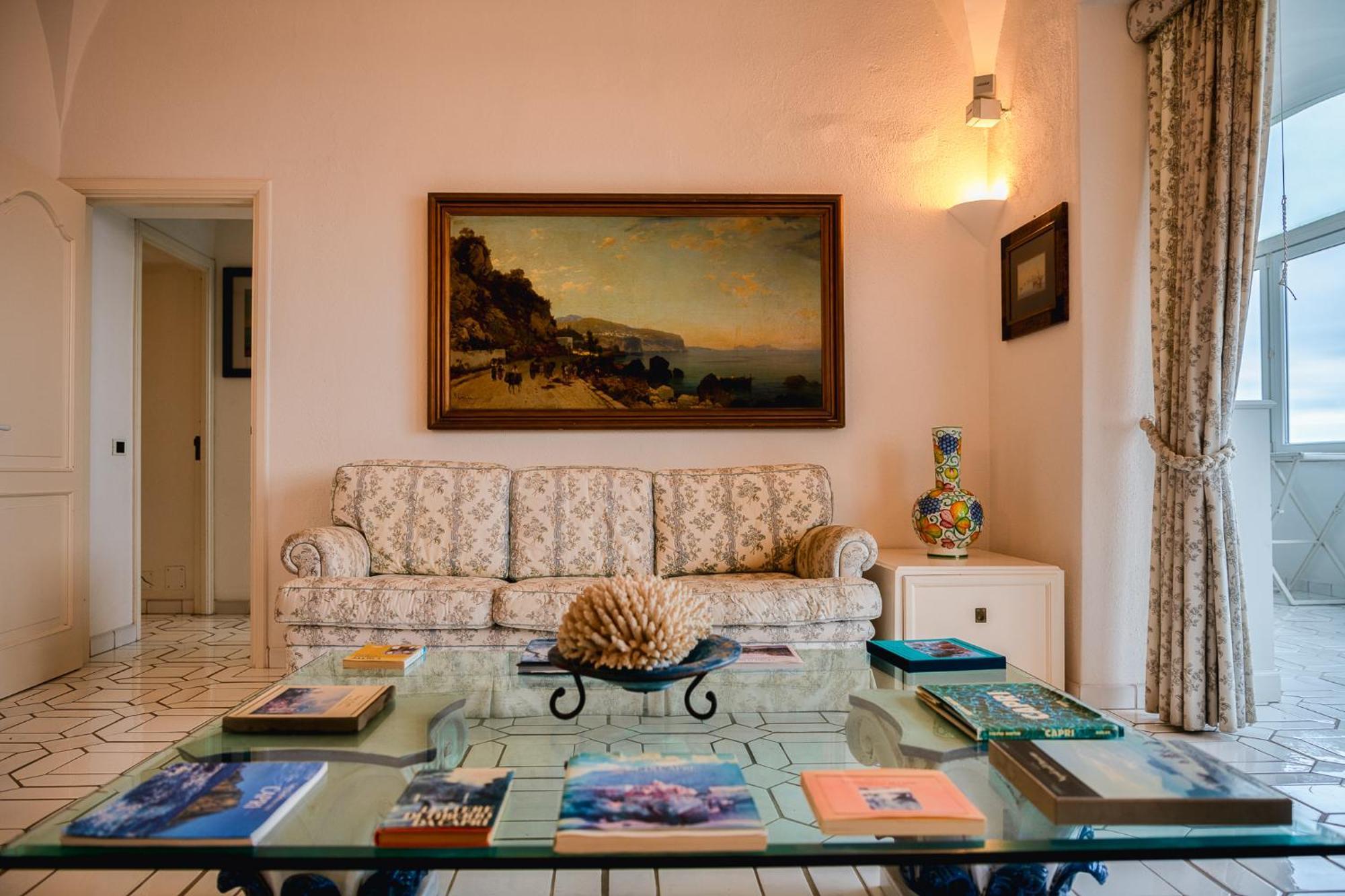 Casa Franca Appartamento Vista Mare กาปรี ภายนอก รูปภาพ